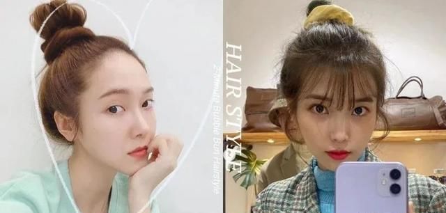  #蓬松#春夏必备丸子头绑法，不扯头皮、发量少也绑出蓬松包包头