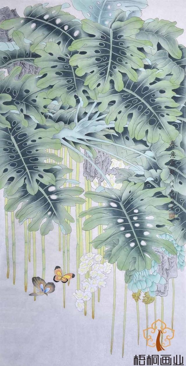  『喻丽欣』画家喻丽欣-画风和谐雅致