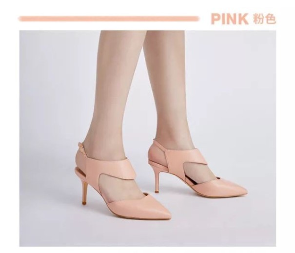 GIRDEAR哥弟2018夏季新款尖头高跟鞋 为日常着装添点新意