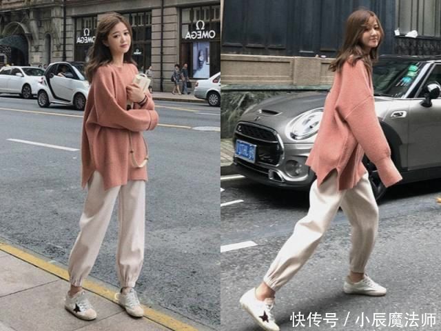  今春：今春很流行“收脚裤”，穿上比阔腿裤还好看，小个子穿气场一米八