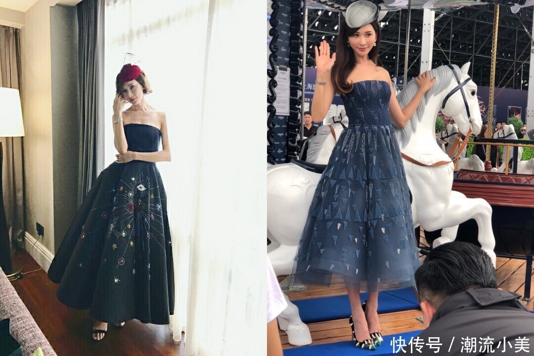 林志玲太大胆了！挂了件“遮羞布”也敢出场，果然气质才是高级美