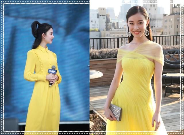 本以为穿黄裙的陈瑶够甜美了，可是看到倪妮，我真的被惊艳到了！