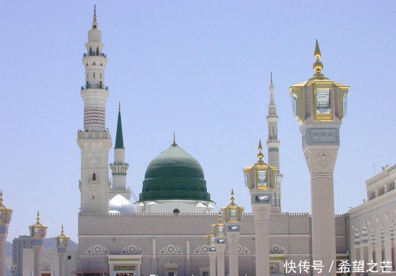 阿拉伯最“神圣”清真寺,先知清真寺,太美,太神圣