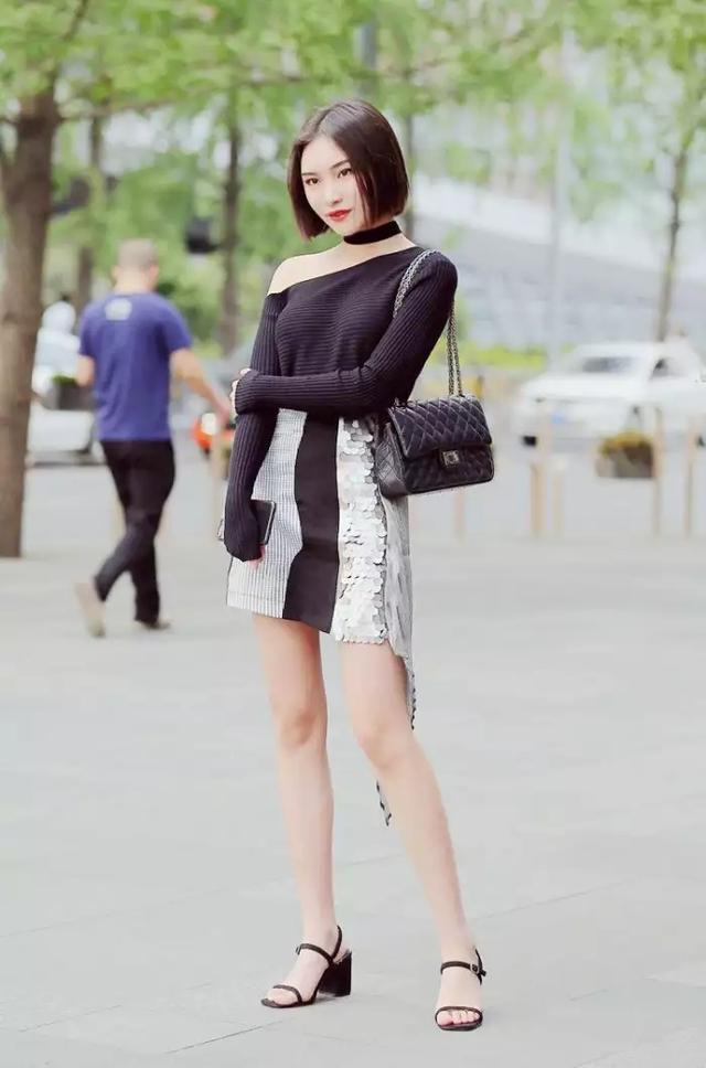 街拍美女：独特可爱魅力无穷，让人过目难忘！