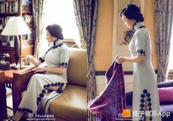 金星复婚了，一身洁白的婚纱穿出了她最爱的旗袍的优雅感，好看