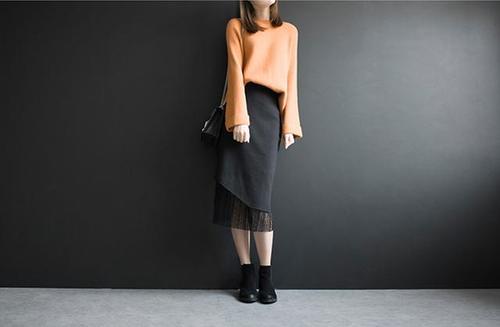 秋季针织搭配,优雅又美丽,时尚服装搭配推荐