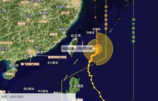  风雨：玲玲第2次大转弯，江浙沪降雨不消停，东北第1场台风雨又