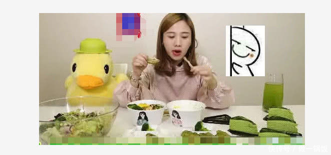 密子君直播吃“绿色料理”,暗指被绿?被饲养员的分手传言真的?