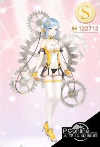 奇迹暖暖不引人注意的装扮 未来感的时高分装配