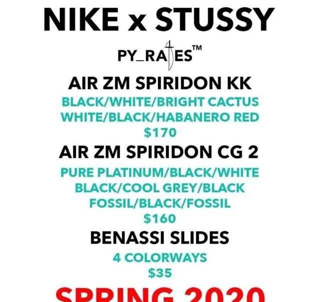  【发售】泫雅上脚Stussy x 耐克联名开始补货，新＂鱼骨TPU＂完全泄露！