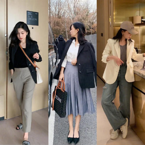  『适合』27套超飒小西装搭配，时尚大方适合春夏，想要一衣多穿很简单