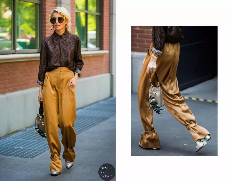 穿上真丝的你，美得很高级!