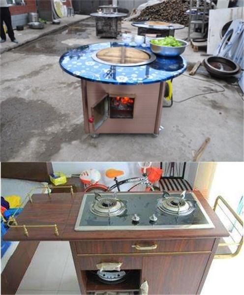 农村砖砌灶台太丑!我家装个新式灶台，便宜省事，煮好的饭香喷喷