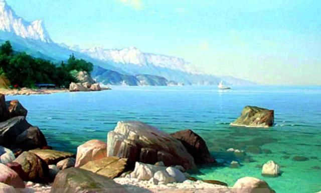 【醉在画中】俄罗斯画家米哈伊尔.费多罗夫风景油画