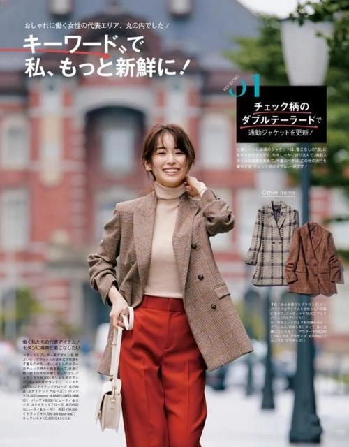  「格子」日常想穿的亮眼，一件格子西装帮你搞定，气质女人们早就发现了