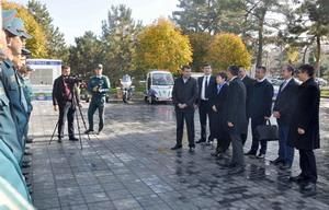 驻乌兹别克斯坦大使姜岩赴撒马尔罕州考察旅游安保工作