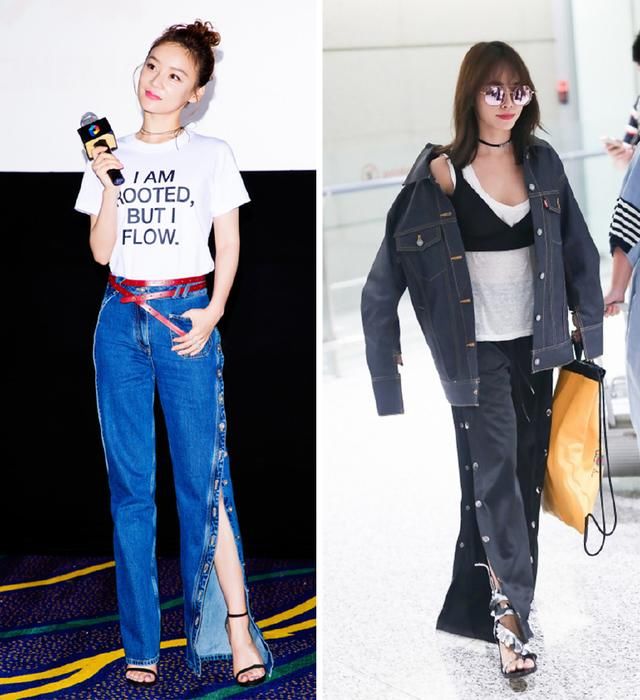 翻看了31位女星近十万张照片，原来开叉元素悄悄火了大半年