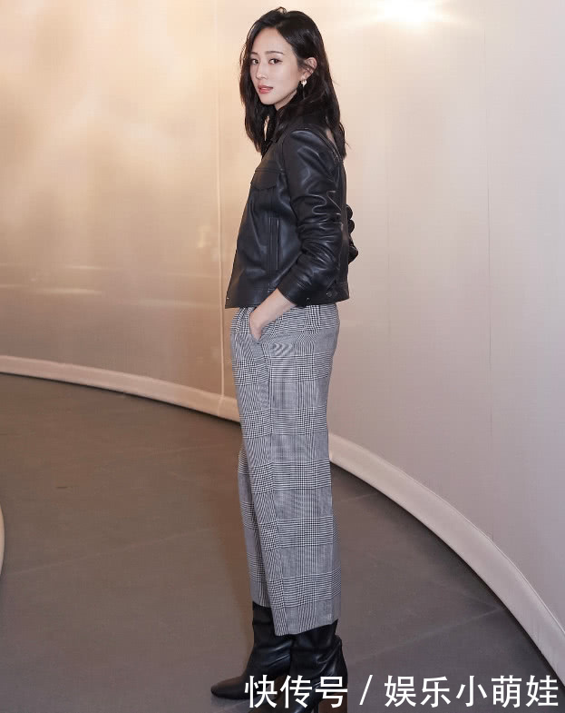 张钧甯要不要这么奇葩，居然把长靴穿在裤子里，意外好看厉害了？