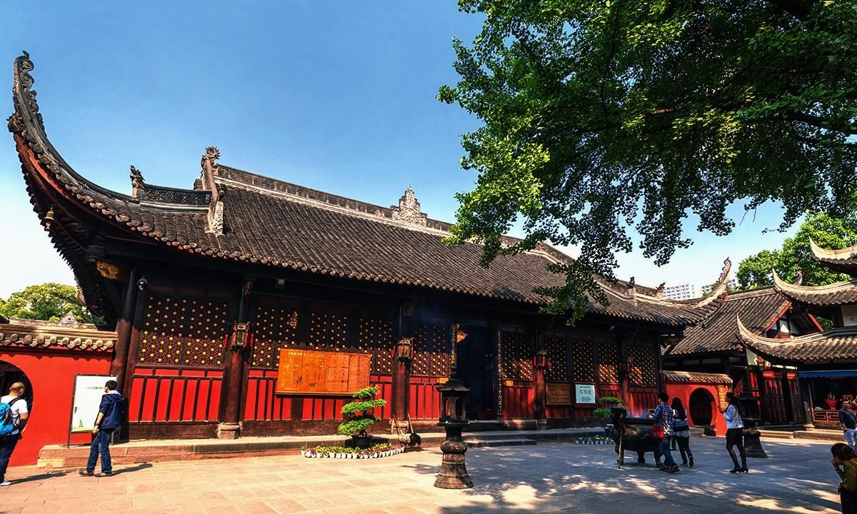 成都最“火”的寺庙，游客“免费”游玩，还是我国重点景区