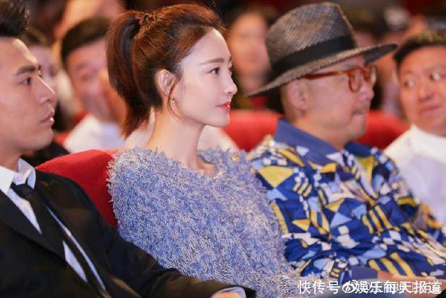 张天爱真够拼的! 穿的蕾丝肚兜快掉还浑然不知 这样的尺寸谁来管