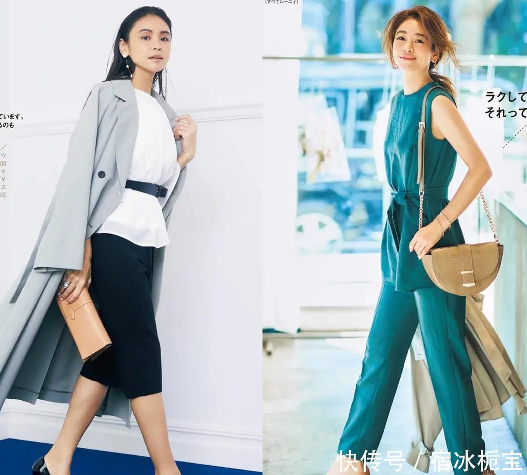  『女人』有肚子的女人别再“塞衣角”啦，学日本杂志这样穿，时髦真显瘦！