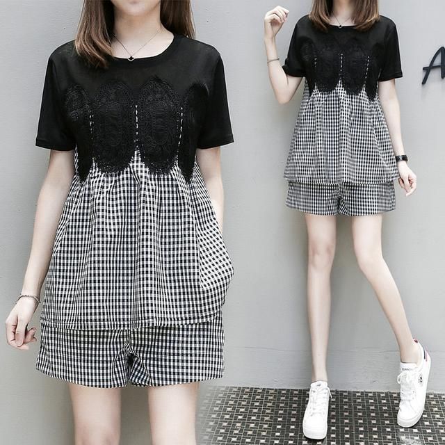 38天，街上女人越来越迷人，都穿这种“短裤”套装，性感撩人