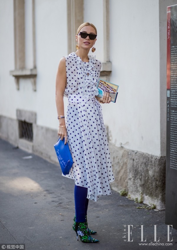 夏天的花裙子可以穿多美？看完想入！