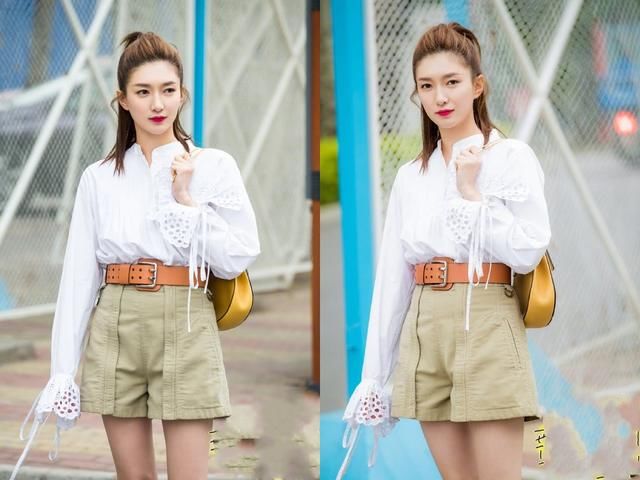 江疏影这次穿的牛仔裤，网友：一般人穿能丑哭！