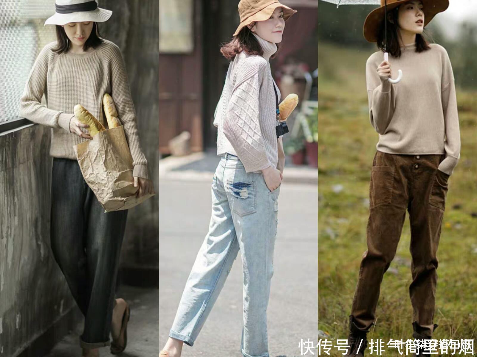 「快乐」春游季,轻松慵懒的休闲风穿搭示范,卸下压力找回简单的快乐