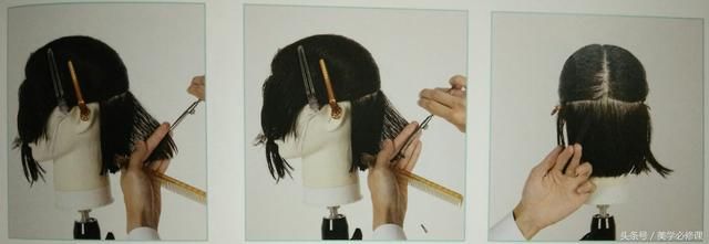 剪发必修课：时尚短发“前长后短”波波头，详细裁剪步骤，速收藏