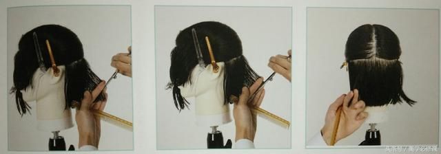 剪发必修课：时尚短发“前长后短”波波头，详细裁剪步骤，速收藏