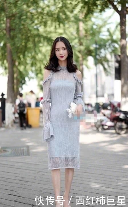 『舒适』连衣裙显优雅纯美的气质,穿起来舒适大方清新唯美