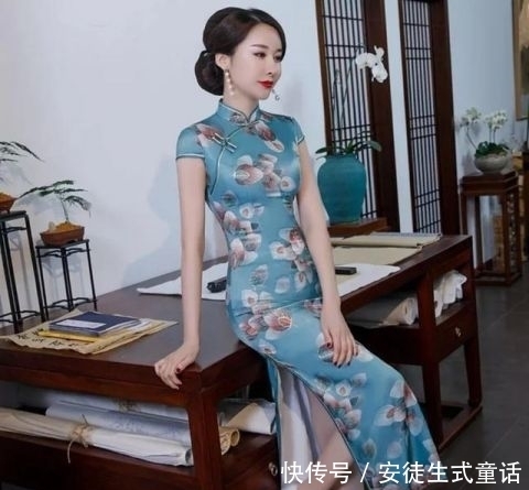 女性|立领修身长旗袍的“五美”,一定要了解哦!