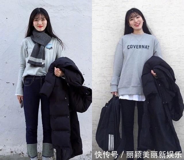『叠穿的方式』冬天好用的休闲风配搭示范性,学好“叠穿”,显高又时髦