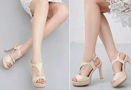 有一种鞋子, 叫“女神高跟鞋”, 女人出街必备, 尽显修长的身材!