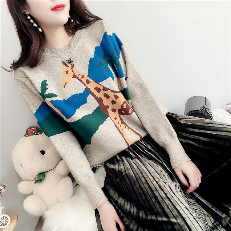 别穿裙子了，9月流行慵懒风毛衣配小脚裤，美翻了