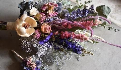  手工@DIY手工制作：用干花做的花艺作品，比鲜花还美！
