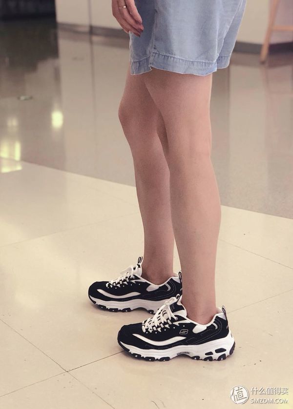 SKECHERS 斯凯奇 D'lites熊猫情侣 我不是