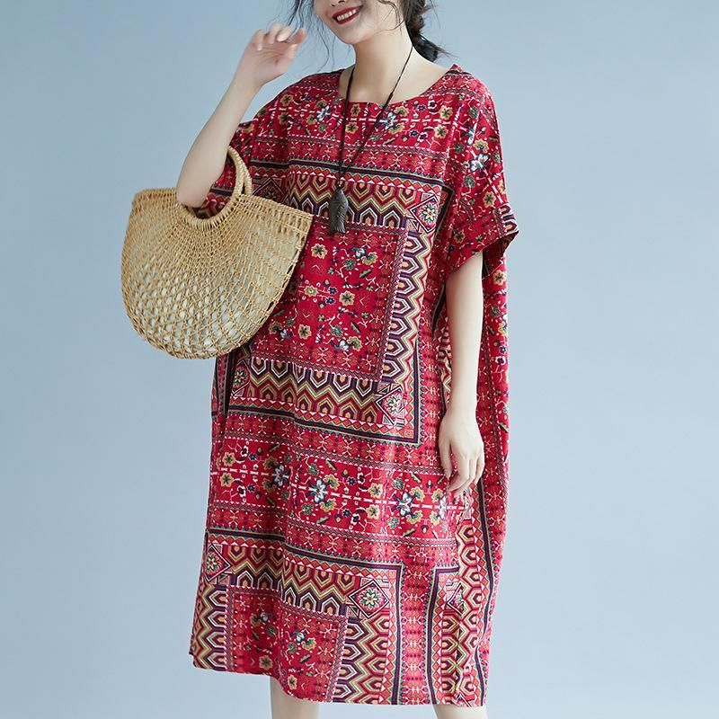 难以置信!现代女人都喜欢的棉麻裙，款款洋气显嫩，连背影都美爆