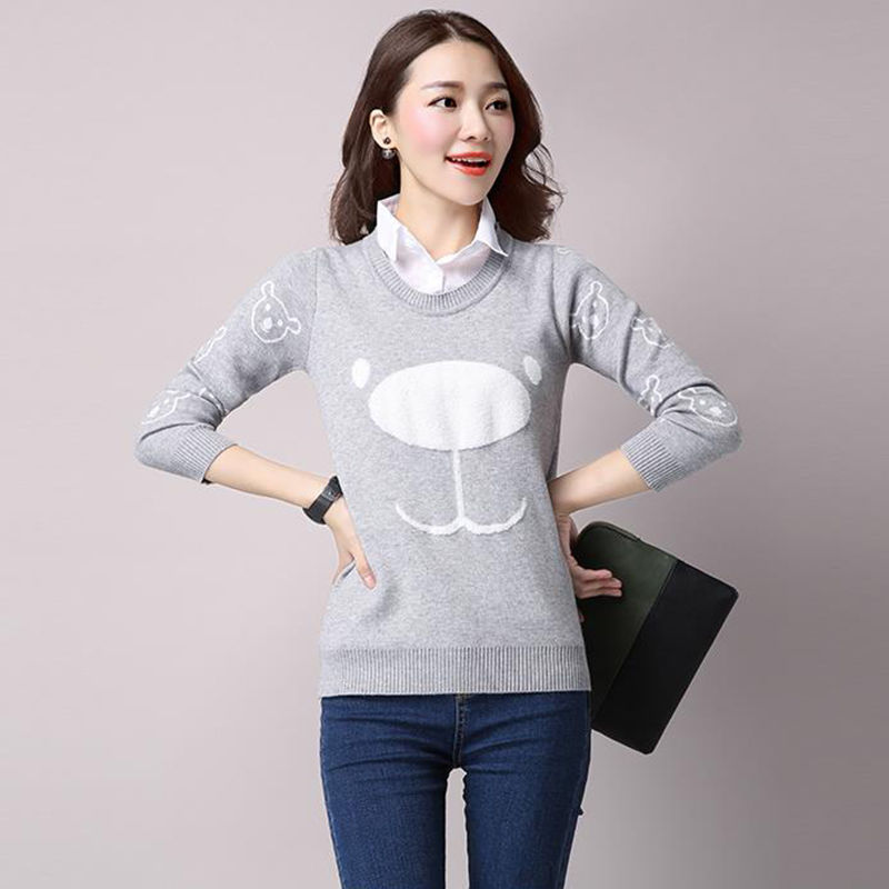 头次见,比卫衣还洋气的针织衫搭小脚裤,老婆穿了,美嫩的不得了