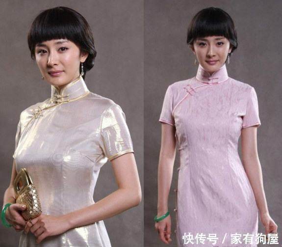 杨幂旗袍装、徐帆旗袍装、贾静雯旗袍装，都没有她的旗袍装惊艳！