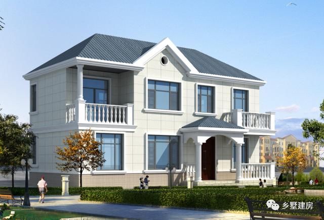 4款农村别墅，一套比一套实用，最后一套经济适用款17万!