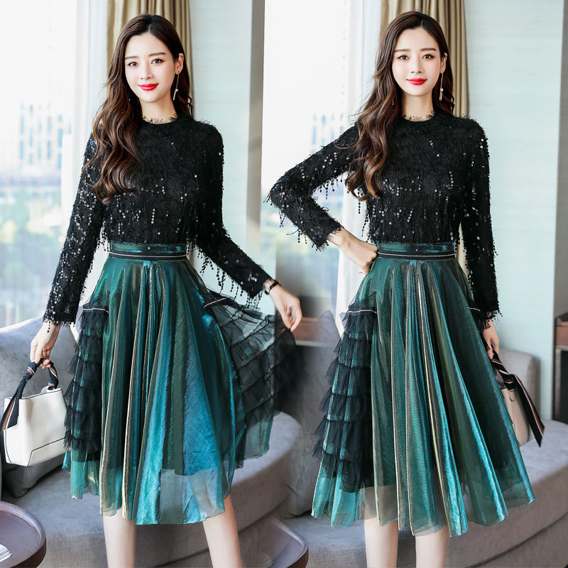 身高不到150的老婆，从不穿连衣裙!只因这减嫩套裙，谁穿谁美