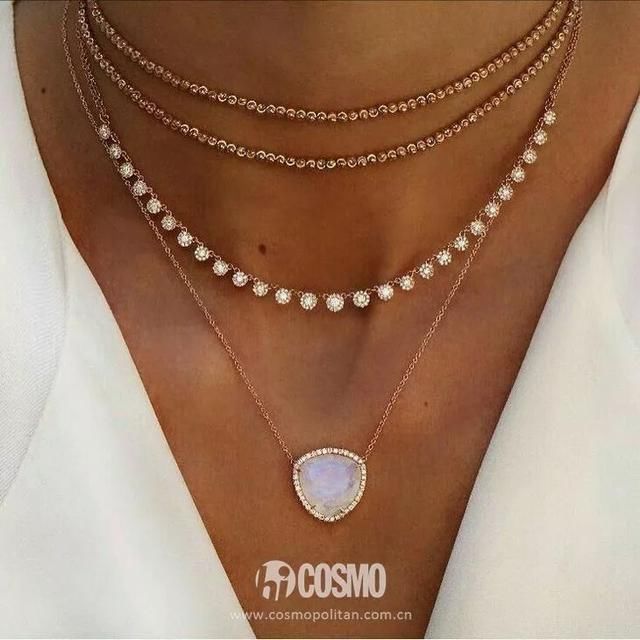 时髦办｜比choker更好搭的锁骨链，爱它