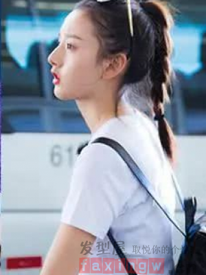 简单大方的女生扎发发型 清新甜美有气质