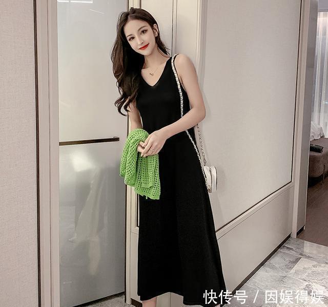 吊带|上新的时尚百搭吊带罩衫,超美的时尚百搭吊带罩衫安排起来