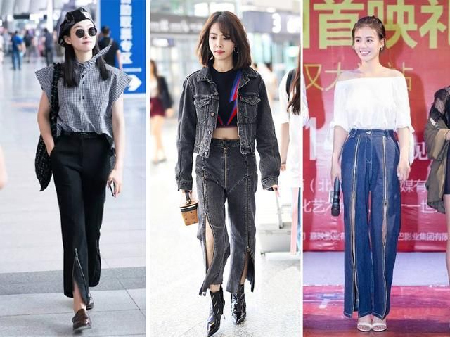 翻看了31位女星近十万张照片，原来开叉元素悄悄火了大半年