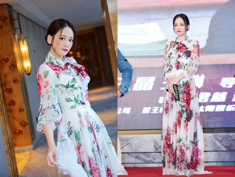 陈乔恩不过是梳了个中分发型，减龄10岁不止，网友：真有38岁