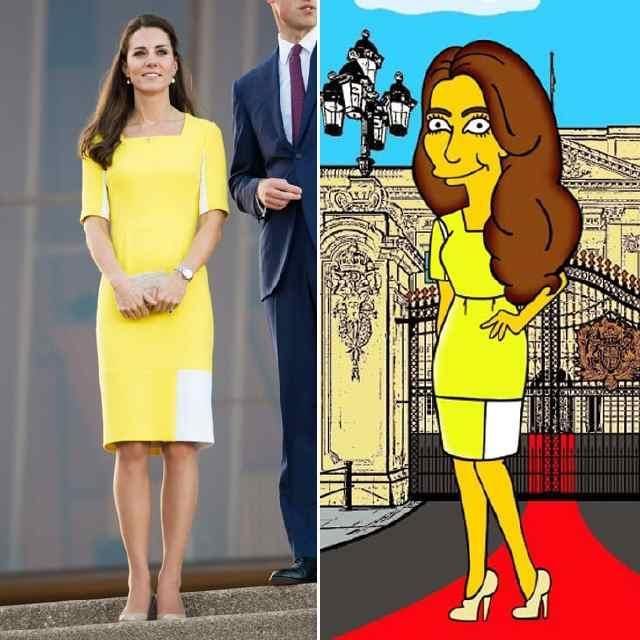 凯特王妃真敢穿!175的身高挑战“黄色”连衣裙，气质大不一样