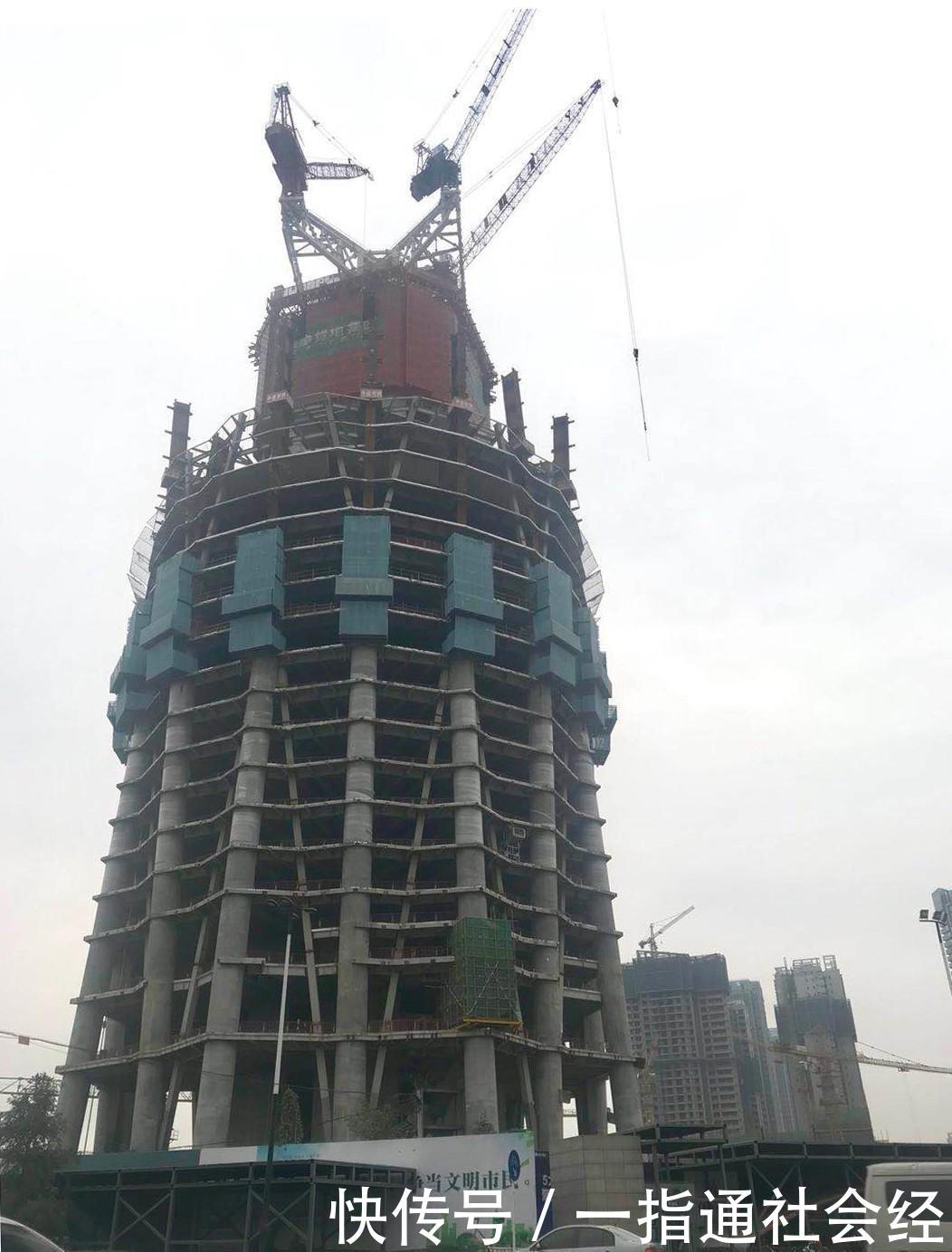 “成都第一高楼468蜀峰”带你看看修建情况是怎样的？